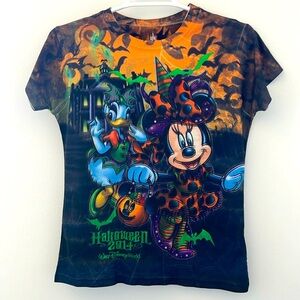 Disney Parks 2014 Haunted Mansion shirt kids size XL